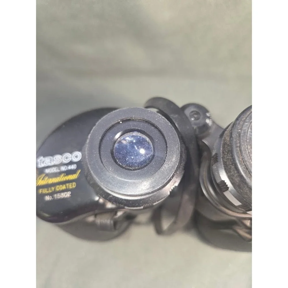 Tasco International Model No 440 Binoculars 7x50 Bright View Fully Coated Black